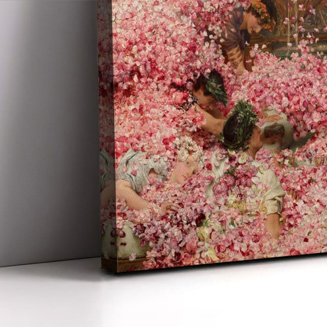 Canvas print The roses, Lawrence Alma-Tadema
