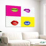Canvas print Pop art Bananas Framed canvas View 3