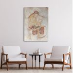 Canvas print Muse tuning the guitar