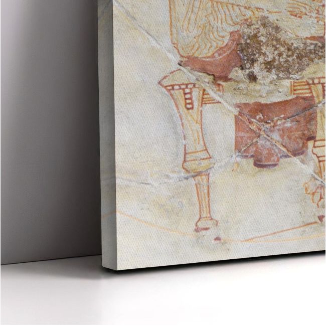 Πίνακας ζωγραφικής Μούσα να χορδίζει κιθάρα