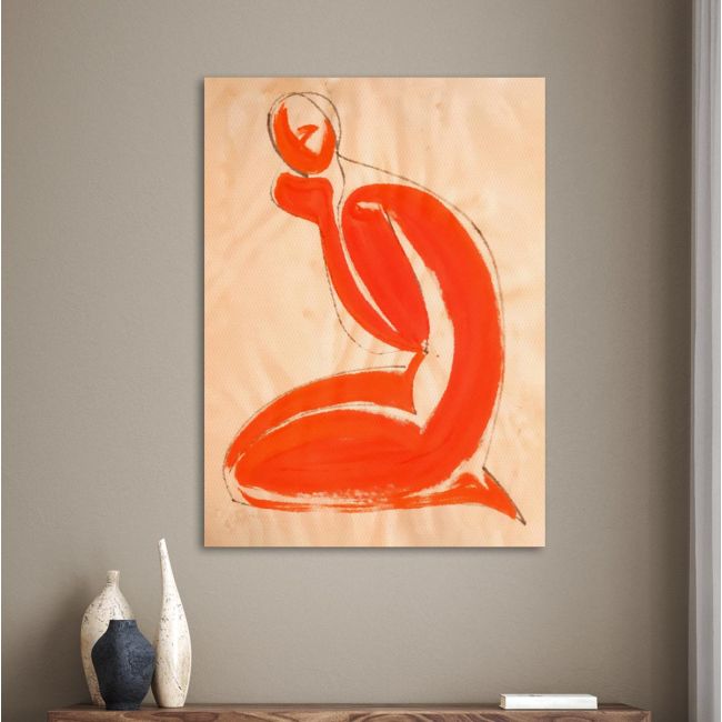 Πίνακας ζωγραφικής The praying woman