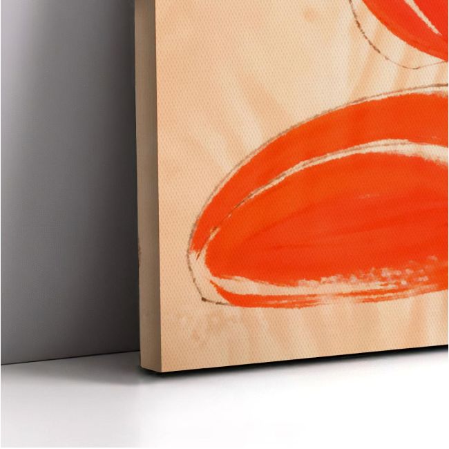 Canvas print The praying woman