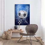 Πίνακας σε καμβά Μπάλλα ποδοσφαίρου