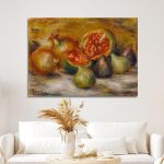 Canvas print Still life with figs Renoir Framed canvas View 1