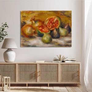 Canvas print Still life with figs Renoir Framed canvas View 1 2