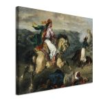Σκηνή από την επανάσταση του 1821 Delacroix Eugene Πίνακας ζωγραφικής Καμβάς τελαρωμένος Όψη 4