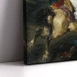 Σκηνή από την επανάσταση του 1821 Delacroix Eugene Πίνακας ζωγραφικής Καμβάς τελαρωμένος Όψη 5