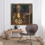 Παλλάδα Αθηνά Klimt G Πίνακας ζωγραφικής Καμβάς τελαρωμένος Όψη 3