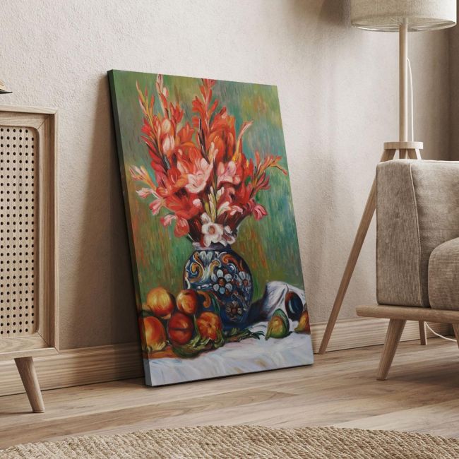 Flowers and fruit – Renoir – Canvas print Framed canvas View 4