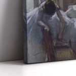 Πίνακας ζωγραφικής Dansers preparing Degas E. Καμβάς τελαρωμένος, μοντέρνο σπίτι