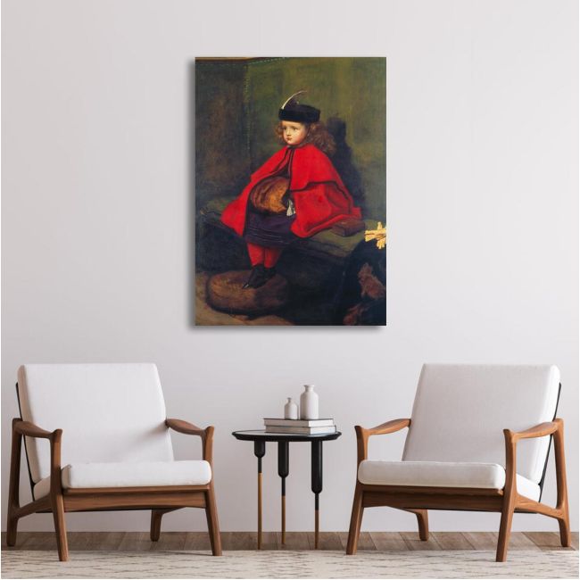 Canvas print My first sermon, John Everett Millais