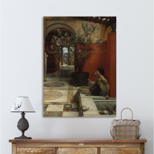 Πίνακας ζωγραφικής Μια πικροδάφνη, Tadema A. T.