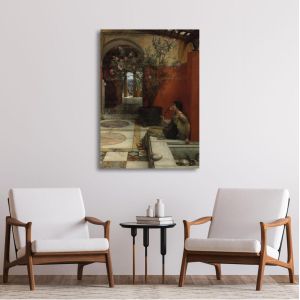 Canvas print An oleander, Tadema A. T. 2