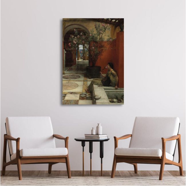 Canvas print An oleander, Tadema A. T.