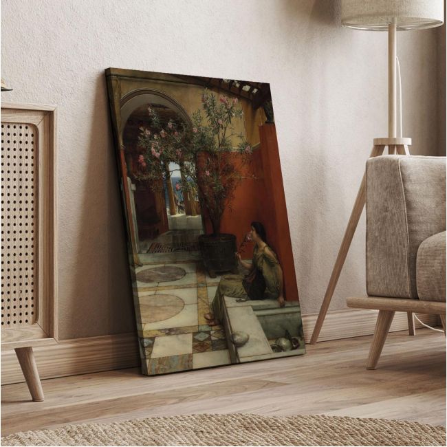Canvas print An oleander, Tadema A. T.