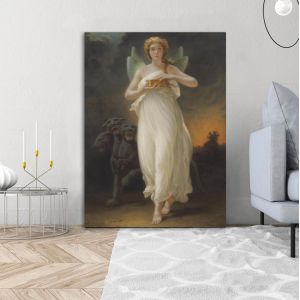 Canvas print Soul in the underwold, F. Wagner Wien