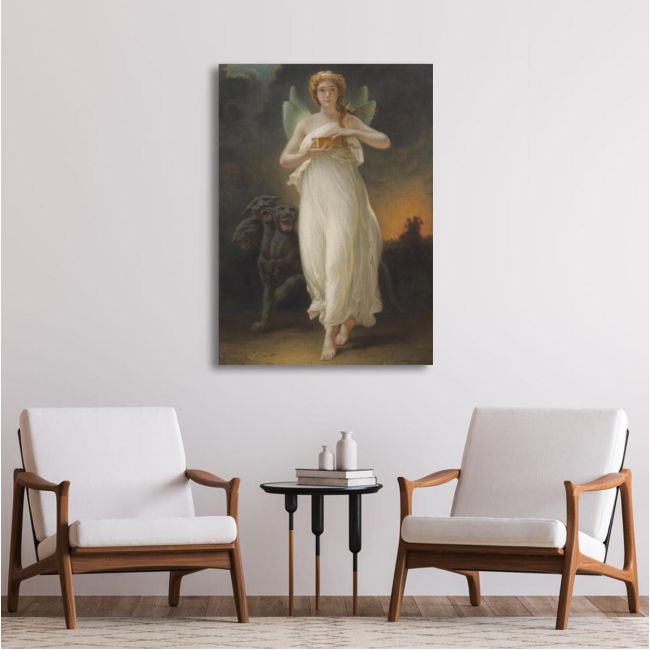 Canvas print Soul in the underwold, F. Wagner Wien