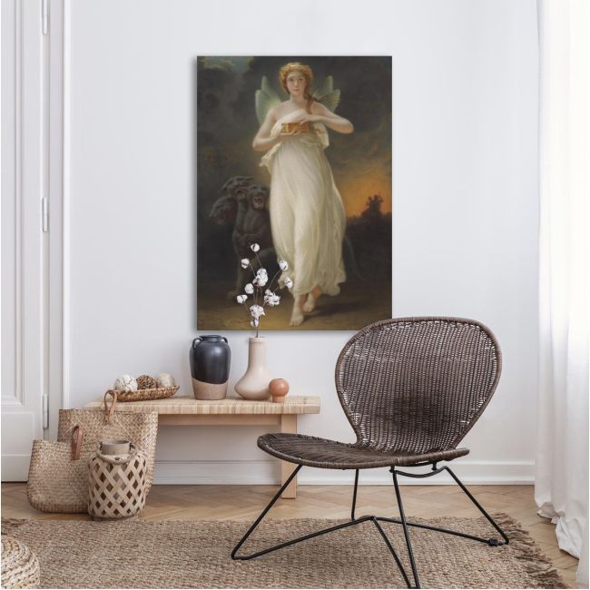 Canvas print Soul in the underwold, F. Wagner Wien