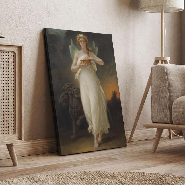 Canvas print Soul in the underwold, F. Wagner Wien