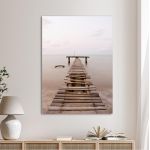 Canvas print Wooden pier