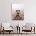 Canvas print Wooden pier