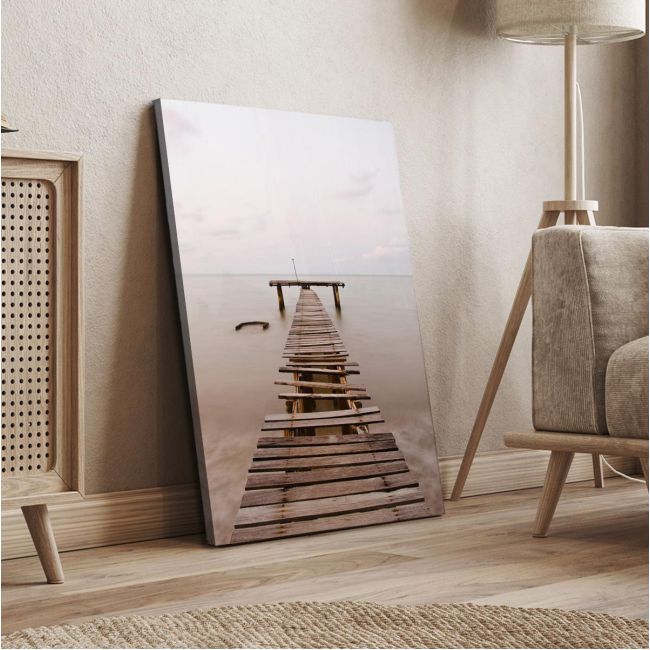 Canvas print Wooden pier