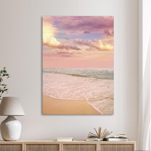 Canvas print Purple scenery