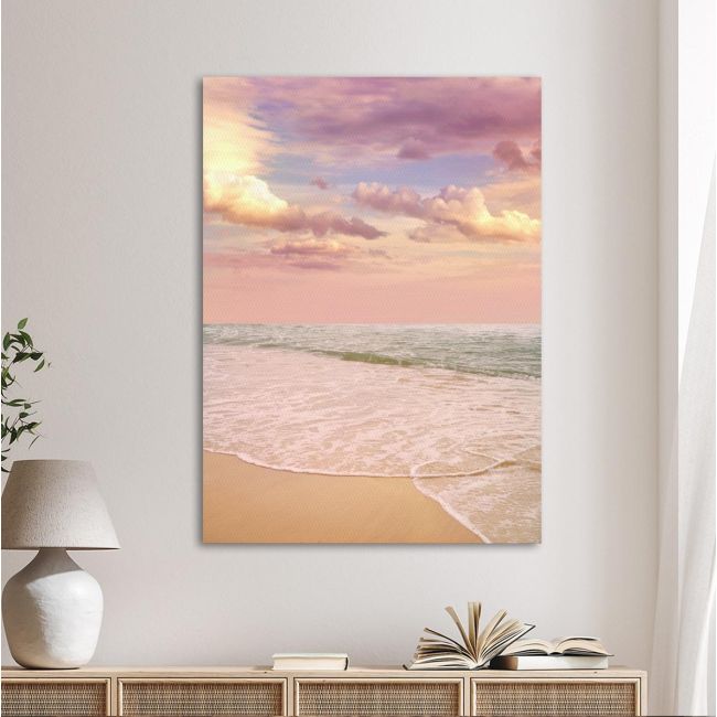 Canvas print Purple scenery