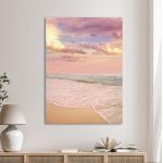 Canvas print Purple scenery