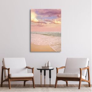 Canvas print Purple scenery 2