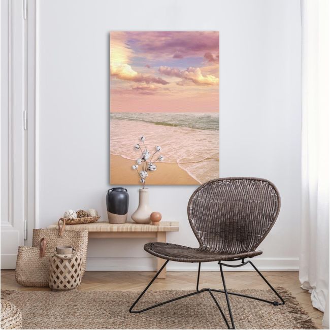 Canvas print Purple scenery
