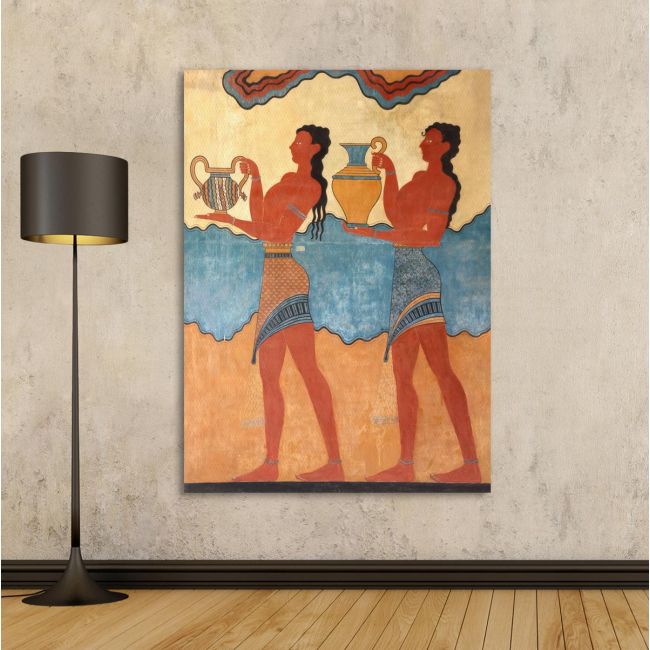 Canvas print Knossos fresco