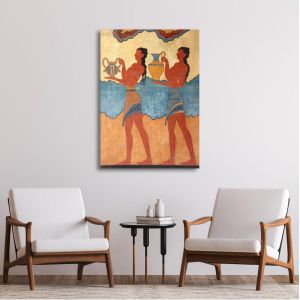 Canvas print Knossos fresco 2