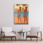 Canvas print Knossos fresco