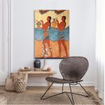 Canvas print Knossos fresco