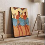 Canvas print Knossos fresco