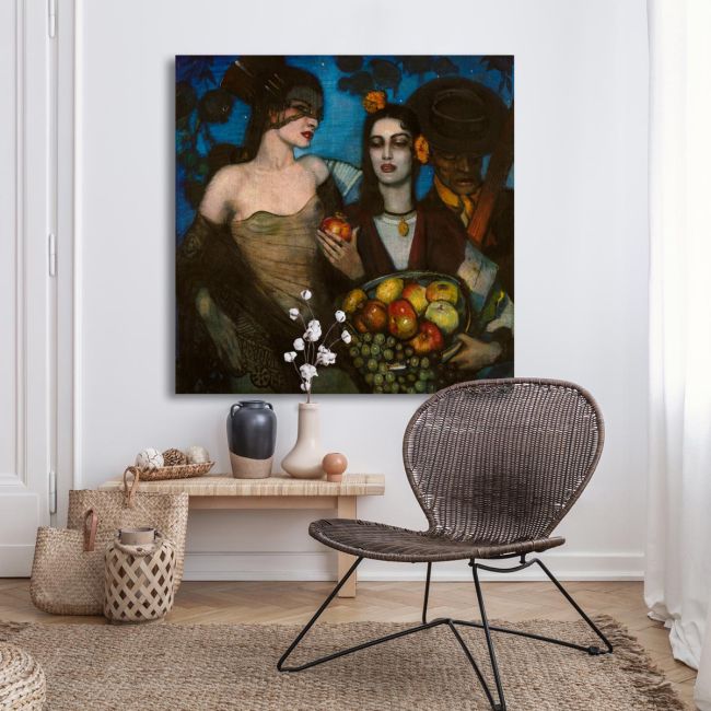 Canvas print Granada, Federico Beltrán Masses