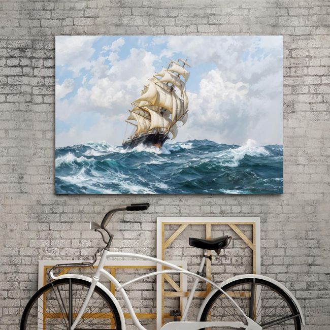 Canvas print Full speed