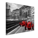 Canvas print Monaco Red Devils
