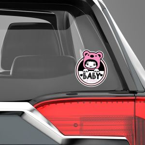 Baby car sticker Baby on board art II 2