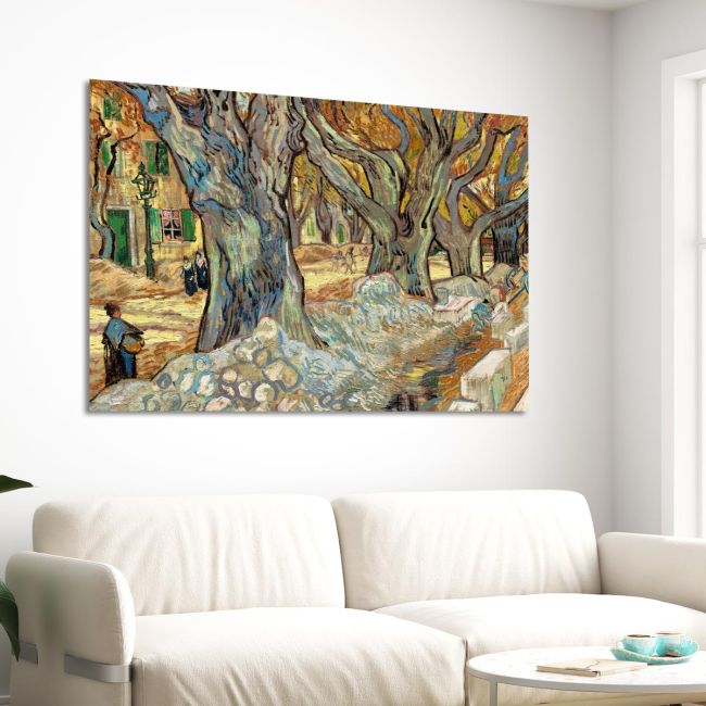 Canvas print The lady of Shalott I, Waterhouse J.W.