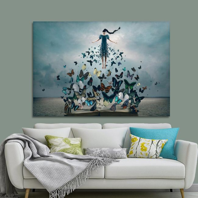 Canvas print Butterfly dream