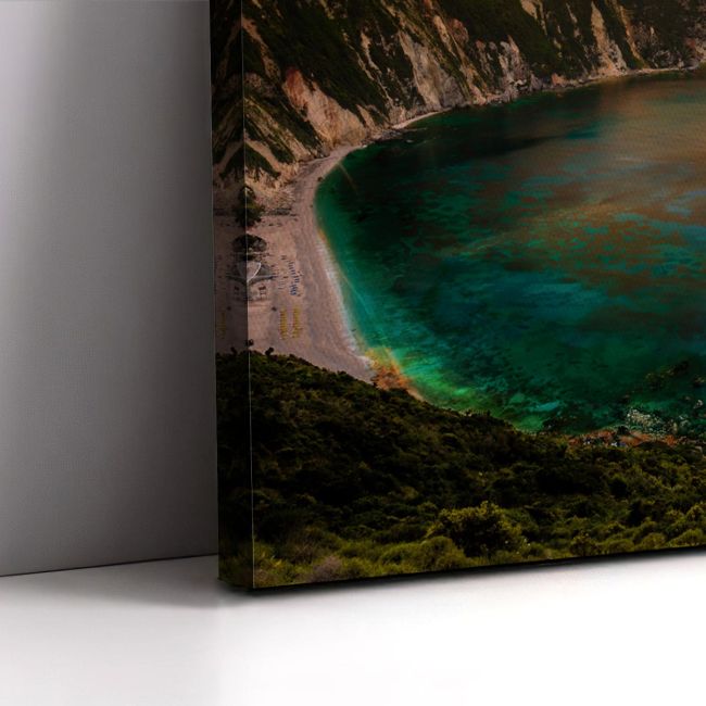 Canvas print Petani sunset