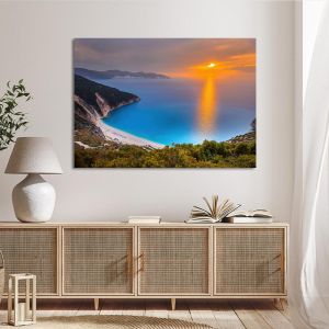 Canvas print Kefalonia sunset 2
