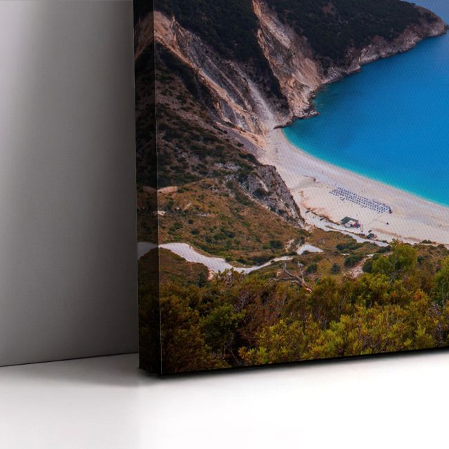 Canvas print Kefalonia sunset