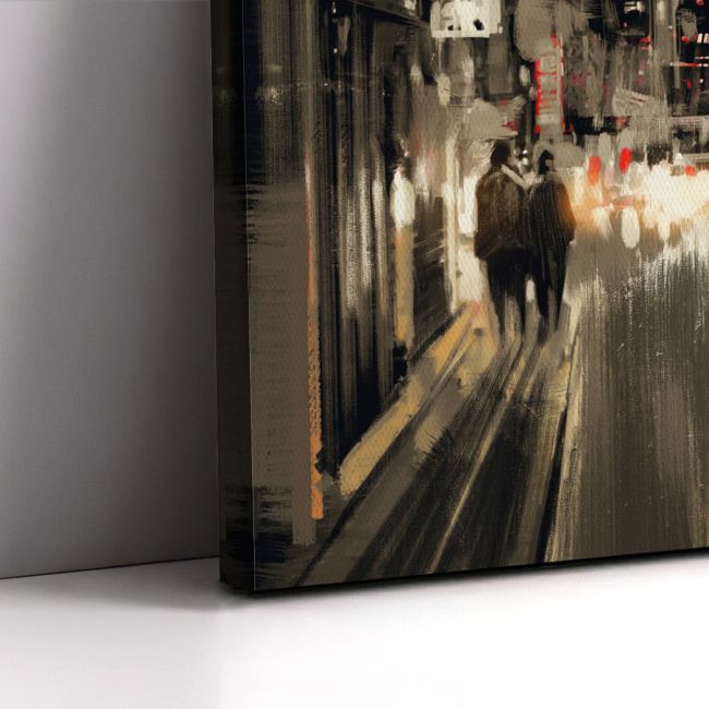 Πίνακας σε καμβά Abstract city scenery