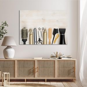 Canvas print Hairdressing tools 2
