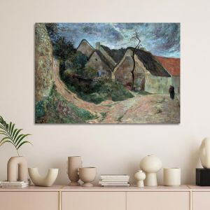 Πίνακας ζωγραφικής Landscape in Osny, Paul Gauguin