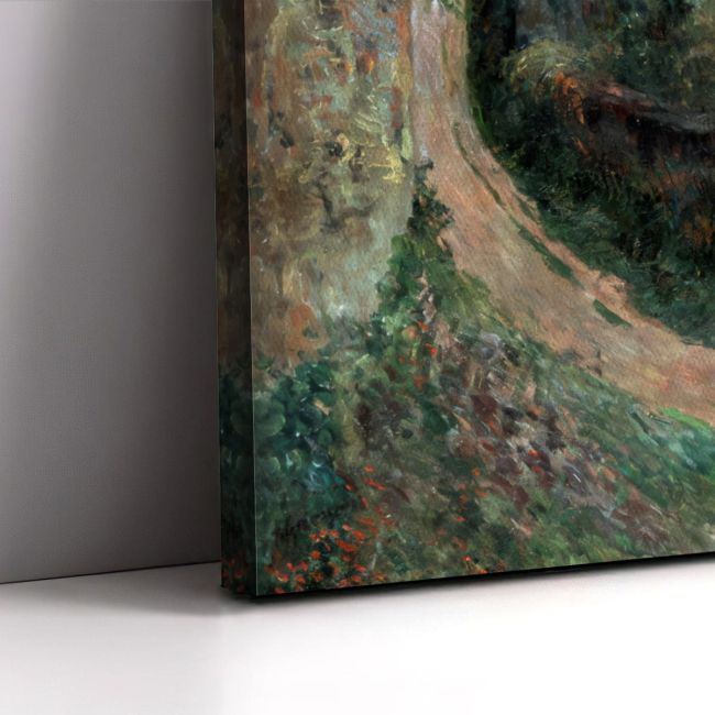 Canvas print Landscape in Osny, Paul Gauguin