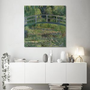 Canvas print Water lily pond, Monet C.